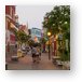 Shopping in Willemstad Metal Print