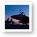 F-15E Strike Eagles at Dusk Art Print