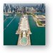 Navy Pier Chicago Aerial Metal Print