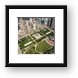 Millennium Park From Above Framed Print