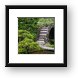 Moon Bridge - Japanese Tea Garden Framed Print