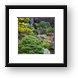 Cascade Waterfall - Japanese Tea Garden Framed Print