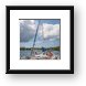 Captain Dexter's Catamaran Framed Print