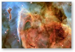 License: Light and Shadow in the Carina Nebula