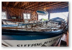 License: Boats at Sleeping Bear Point Life-Saving Station