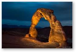 License: Delicate Arch at Night