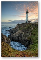 License: Pigeon Point Lighthouse at Sunset