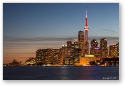 License: Toronto Skyline at Dusk