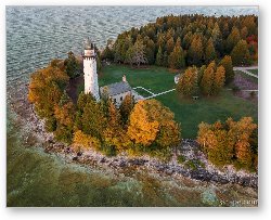 License: Cana Island Lighthouse at Dawn