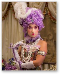 License: Beautiful Victorian Cosplay Model Posing