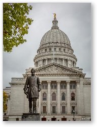 License: Hans Christian Heg Statue at Capital Building