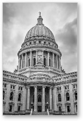 License: Madison Capital Building Black and White