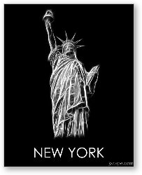 License: Statue of Liberty Fractal