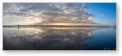 License: Cannon Beach Reflection Panoramic