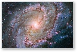 License: Hubble view of barred spiral galaxy Messier 83