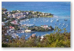 License: Cruz Bay from Caneel Hill