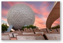 License: Spaceship Earth at Sunset