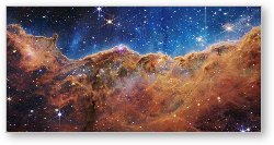 License: James Webb Telescope - The Cosmic Cliffs in Carina
