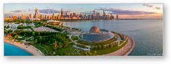 License: Adler Planetarium and Chicago Skyline Dawn Panoramic