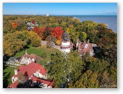 License: Grosse Point Lighthouse and Bahai Temple