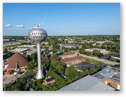 License: Hoffman Estates Water Tower Aerial