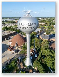 License: Hoffman Estates Water Tower Aerial