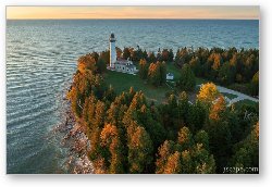 License: Cana Island Dawn Aerial