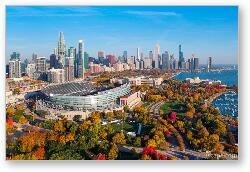 License: Soldier Field Autumn Aerial