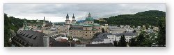 License: Panoramic view of Salzburg, Cathedral, St. Peter's