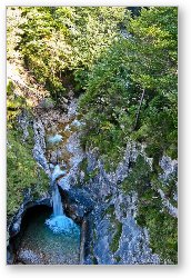 License: Gorge and waterfall below Mary's Bridge