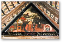 License: Painting inside the Chapel Bridge