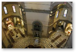 License: Looking down from the dome (Santa Maria del Fiore)