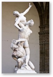 License: Abduction of Sabine Woman Statue