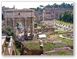 License: The Roman Forum with Arch of Septimius Severus