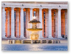License: Fountain in St. Peter's Square
