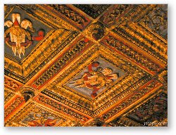 License: Ceiling in the Vatican museum