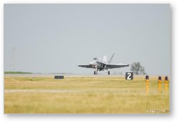 License: F-18 Hornet landing