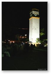 License: The old clock tower in downtown San Miguel