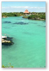 License: The lagoon at Xel-Ha was warm and perfect for snorkeling