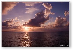 License: Caribbean Sunset (view from catamaran cruise)