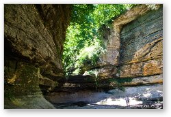 License: Some people checking out the canyons in Starved Rock