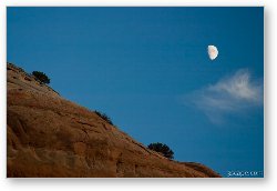 License: Moon over Wilson Arch