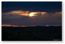 License: Storm clouds at sunset