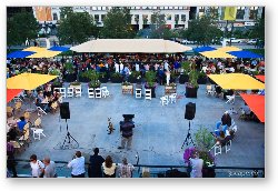 License: The square that becomes an ice rink in the winter.