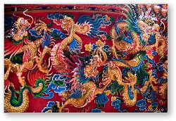 License: Chinese dragons at the Chee Chin Khor Temple
