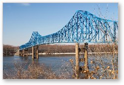 License: Old Savanna Sabula Bridge over Mississippi River