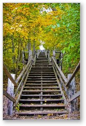License: Long staircase to Mount Baldhead