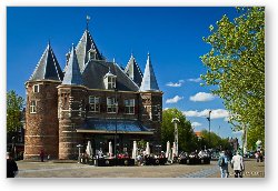 License: The Waag - part of Amsterdams ancient wall in the center of Nieuwmarkt