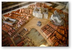 License: Model of old Amsterdam including the Palace and Old Church