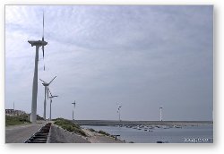 License: Wind turbines along the Delta Works